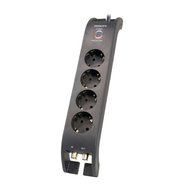 چند راهی برق و محافظ سینمای خانگی فیلیپس مدل SPN5044B/10