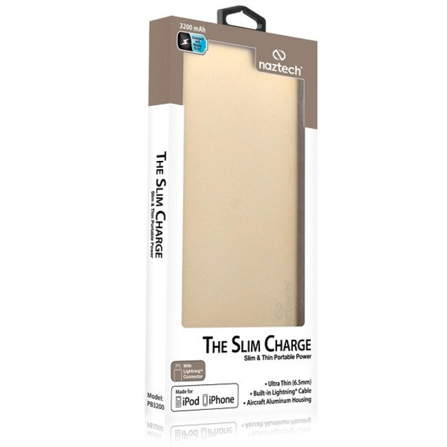Naztech PB3200The Slim Charge