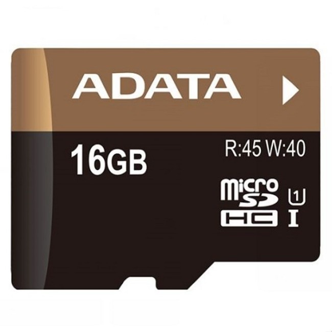 Adata Premier Pro microSDHC UHS-I U1 Class 10 -16GB