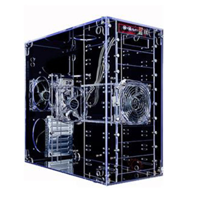 Green Acrylic Computer Cases