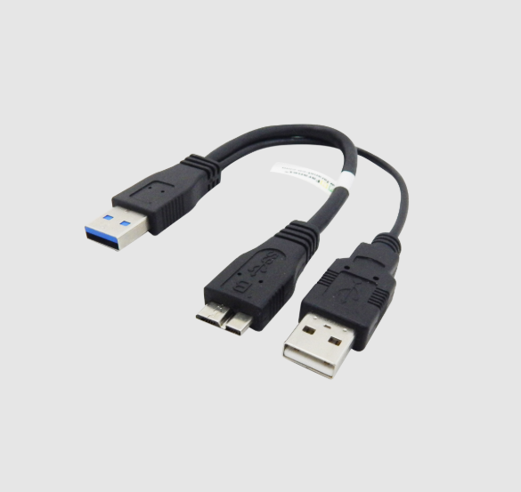 کابل هارد اکسترنال USB3.0 با سرعت 5G فرانت Y شکل مدل fn-u3cy02