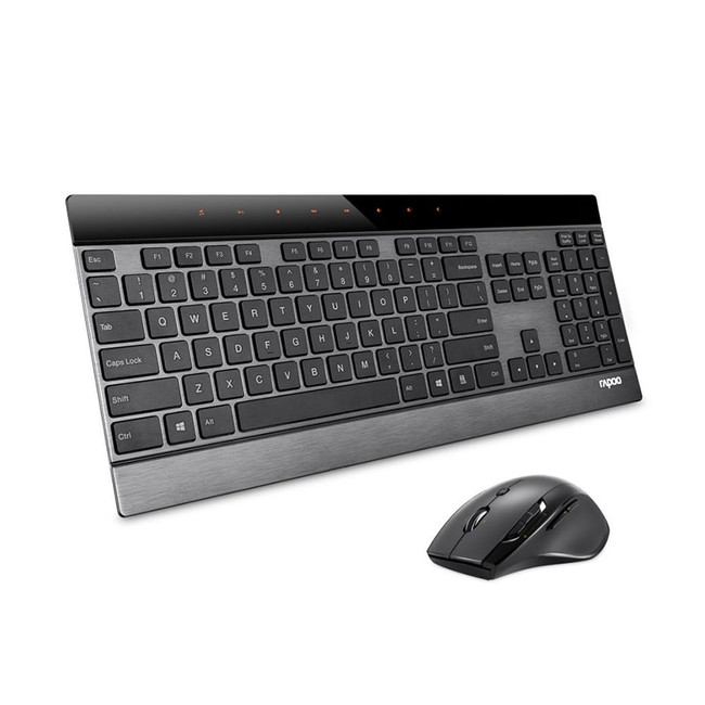 کیبورد و ماوس بی سیم رپو مدل 8900P