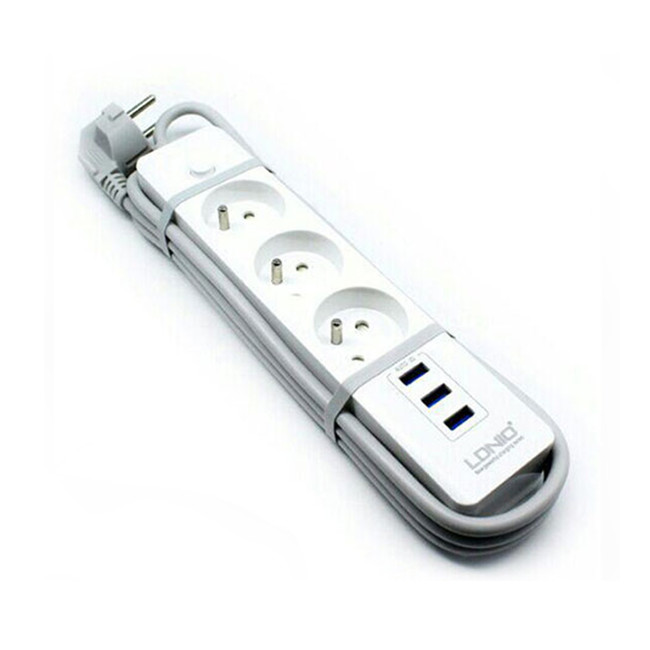 Ldnio Se3330 3Power Socket 3Usb