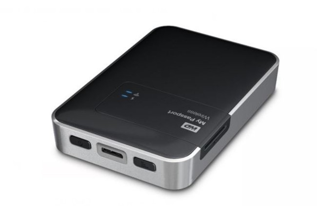 Western Digital My Passport Wireless External Hard Drive - 1TB WDBK8Z0010BBK