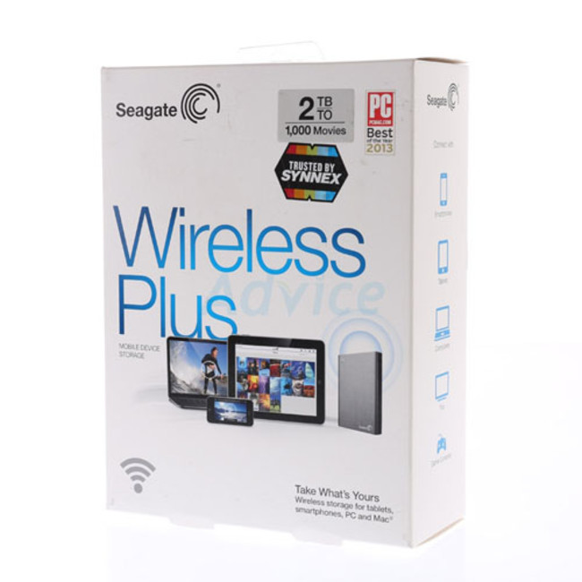 Seagate Wireless Plus Mobile External Hard Drive - 2TB