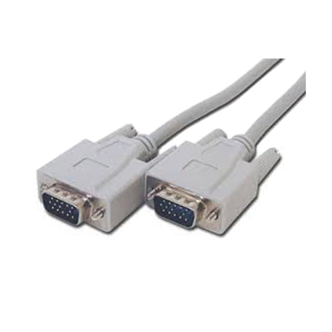 کابل SVGA فرانت دو سر زغال دار با روکش نایلون 5 متری