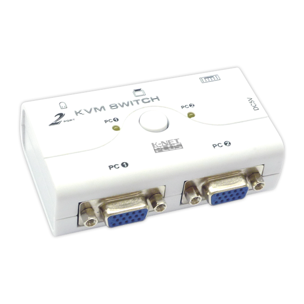 سوئیچ KVM دو پورت اتوماتیک USB2.0 کی نت پلاس