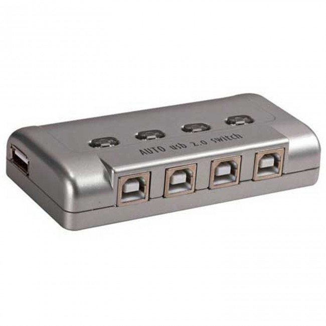 دیتاسوئیچ اتوماتیک 4 پورت V-net مدل USB