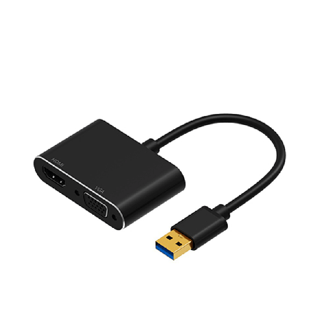 تبدیل USB3.0 به HDMI و VGA اونتن مدل OT-5201B