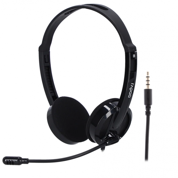 هدست با سیم رپو مدل Rapoo Headset H101