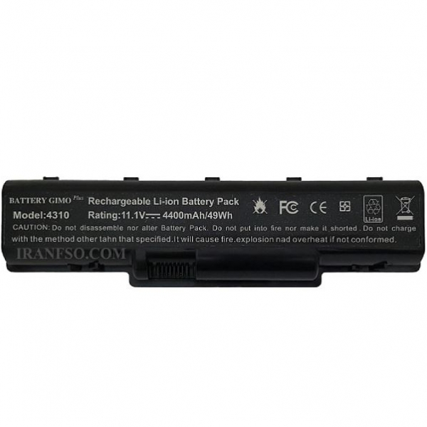 باتری لپ تاپ ایسر Battery Laptop Acer Aspire 4310-6Cell Gimo Plus-49Wh