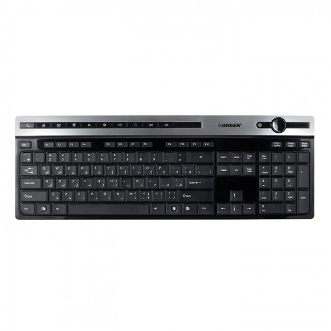 کیبورد گرین مدل GK-503 با حروف فارسی