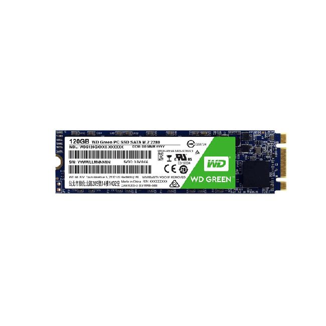 حافظه SSD وسترن دیجیتال مدل GREEN WDS120G1G0B ظرفیت 120 گیگابایت