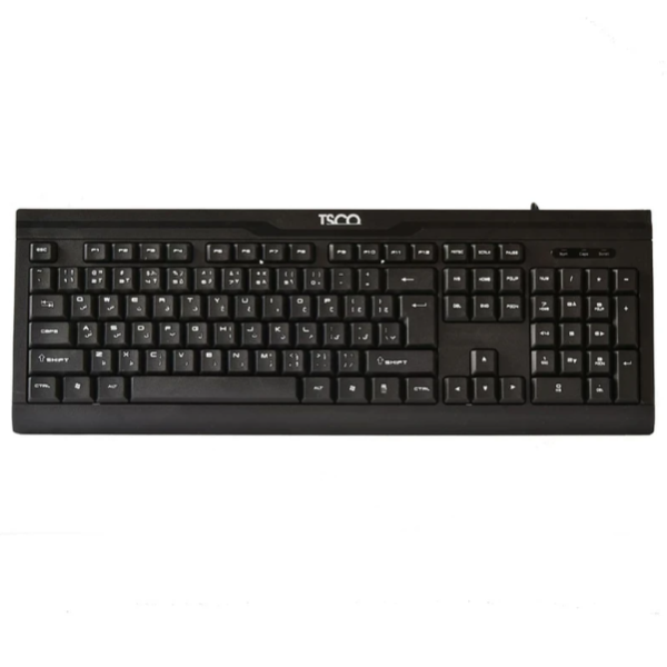 کیبورد با سیم تسکو مدل TSCO TK 8012