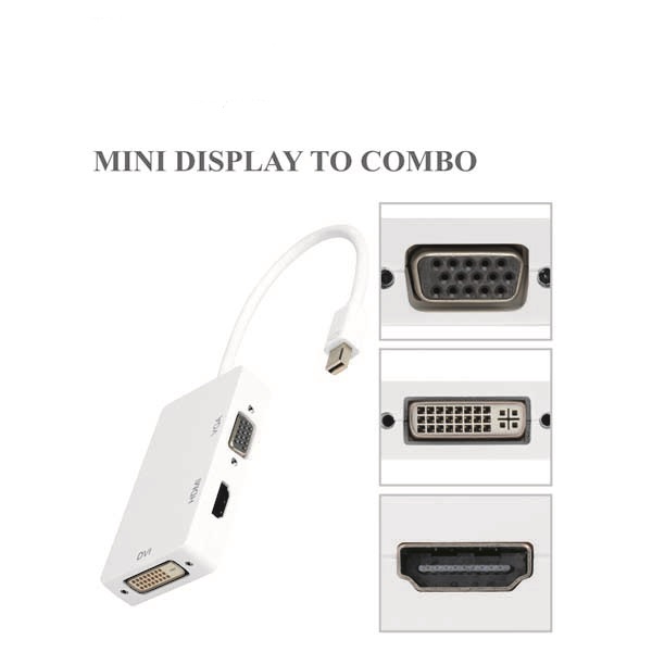 تبدیل Mini Display به DVI/HDMI/VGA