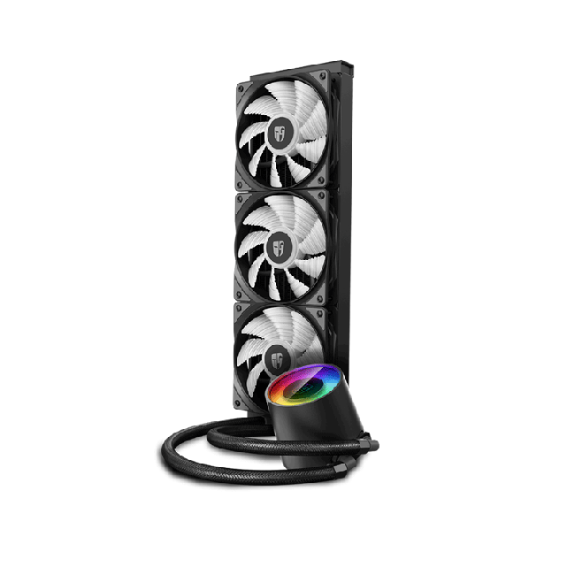 خنک کننده مایع سی پی یو دیپ کول مدل CASTLE 360 RGB V2