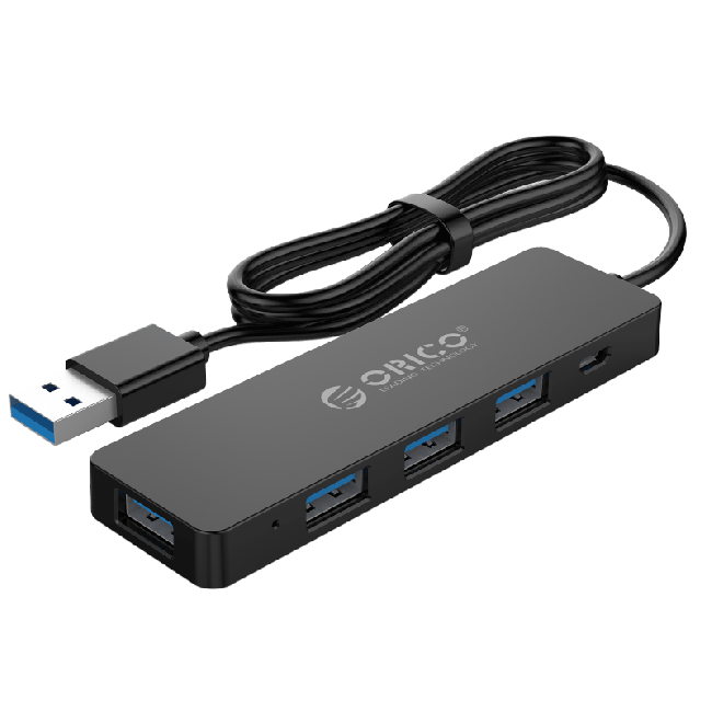 هاب 4 پورت USB 3.0 اوریکو مدل WH4P1-BK-30