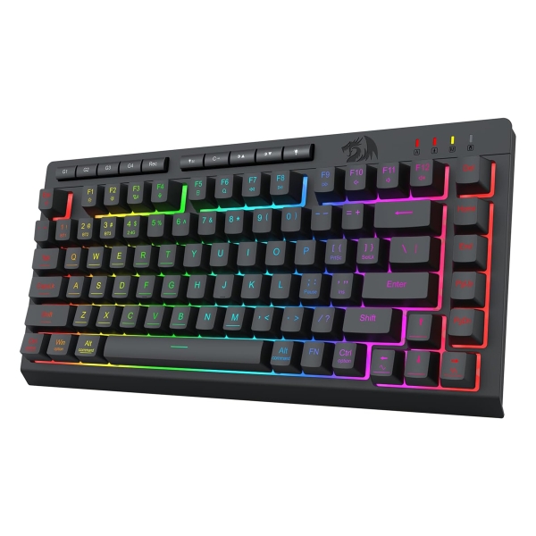 کیبورد بی سیم ممبران گیمینگ ردراگون CRESCENT K524 Pro RGB