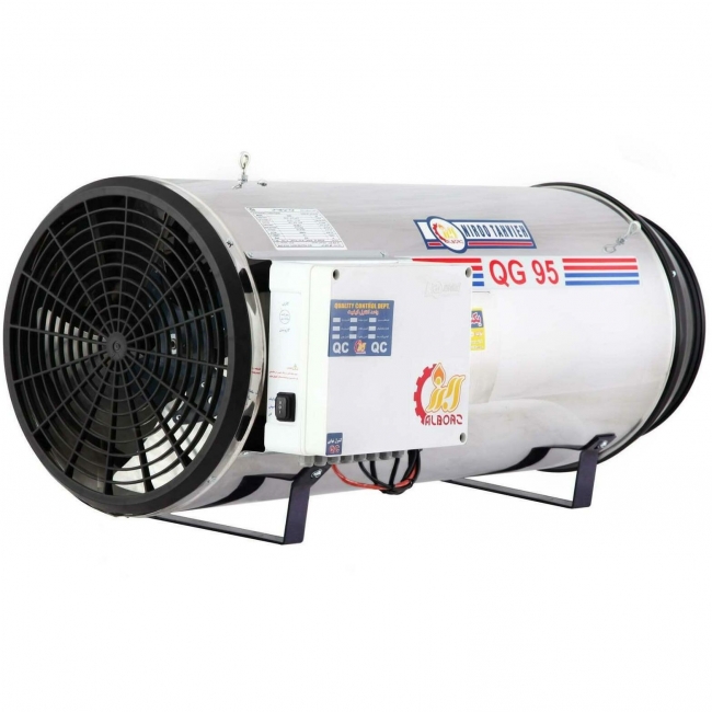 جت هیتر گازی نیرو تهویه البرز مدل QG95