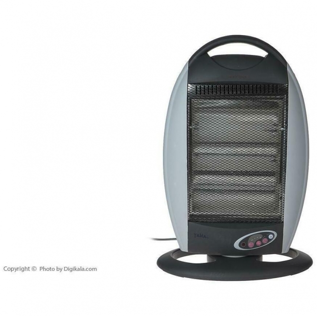 بخاری برقی هالوژنی کنترل دار طاها مدل NSB-120Y8-RC