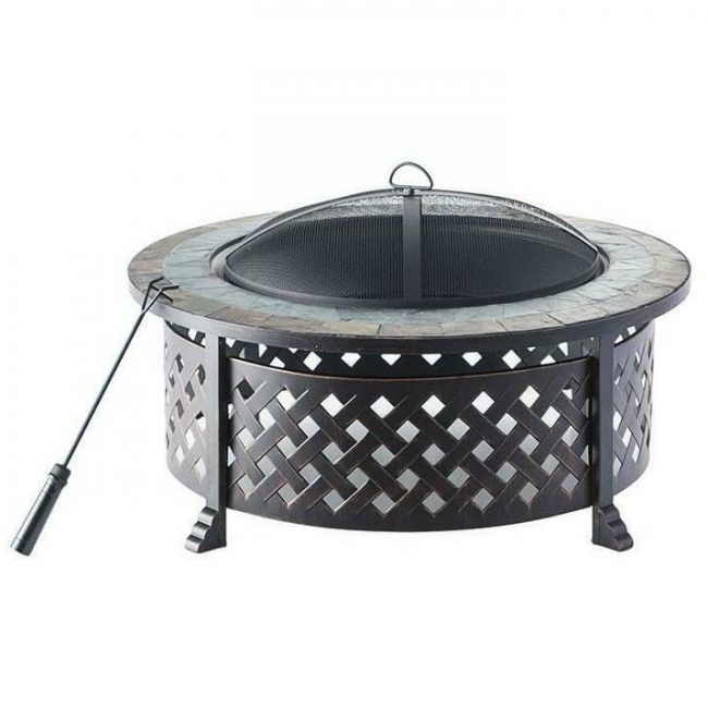 شومینه هیزمی مدل دایره ای مدل WF161