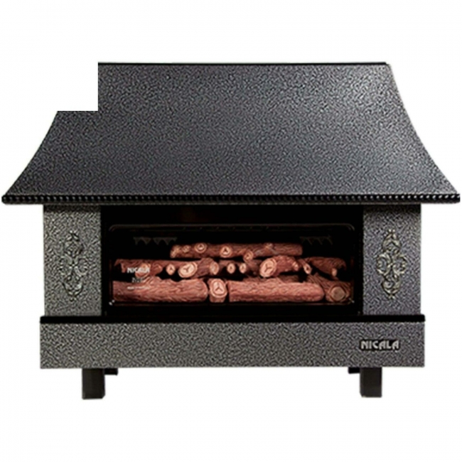 بخاری گازی نیک کالا طرح شومینه مدل سیمین کد MC-26