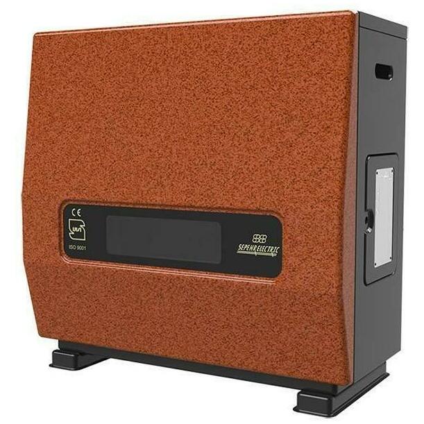 بخاری گاز سوز سپهر الکتریک مدل پگاه SE9000 نمای جلو مسی