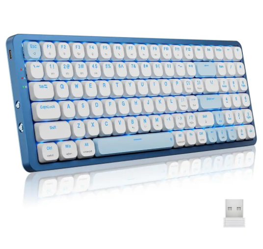 کیبورد بی سیم گیمینگ ردراگون  EVA PRO K684 WB RGB