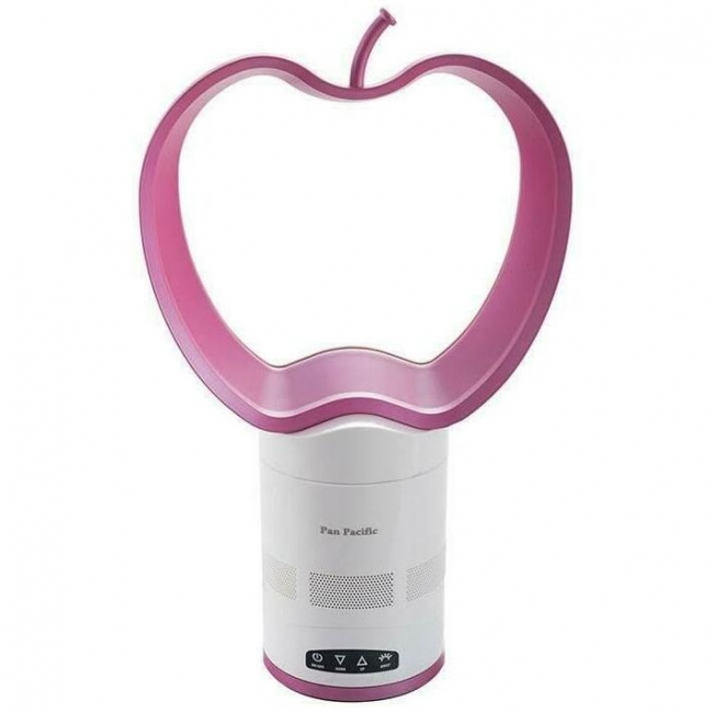 پنکه بدون پره طرح سیب صورتی مدل CF121-1