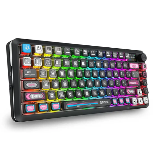 کیبورد بی سیم گیمینگ ردراگون FLEKACT K708 MC PRO RGB
