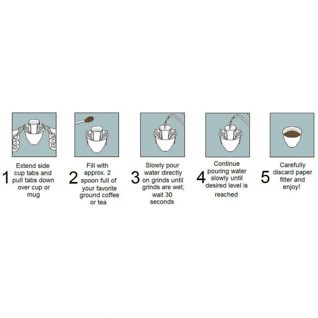 فیلتر چای و قهوه و دمنوش یک بار مصرف بسته 1000 عددی