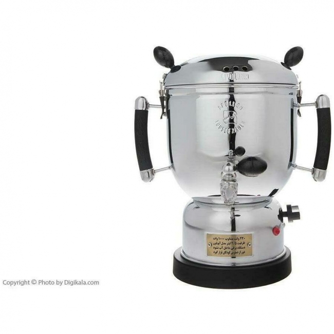 سماور برقی آپولون مدل دولوکس هیدرولیک 1000 وات حجم 5 لیتر