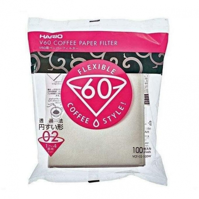 فیلتر قهوه هاریو مدل وی 60 کد 2  100 عددی