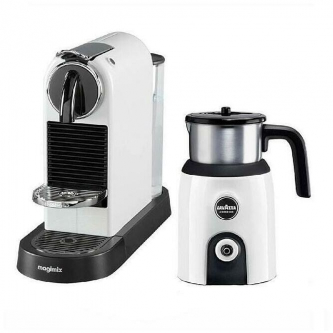 اسپرسوساز نسپرسو مدل سیتیز همراه با کف شیر لاوازا