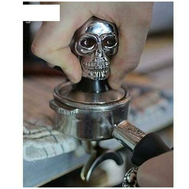 تمپر قهوه آمیتریس مدل light skull