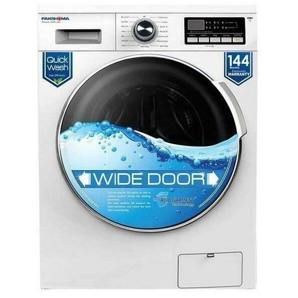 ماشین لباسشویی پاکشوما مدل WFU-83412 ظرفیت 8 کیلوگرم