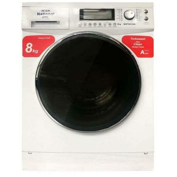 ماشین لباسشویی اینترنشنال آنیل مدل MWT-801240 ظرفیت 8 کیلوگرم