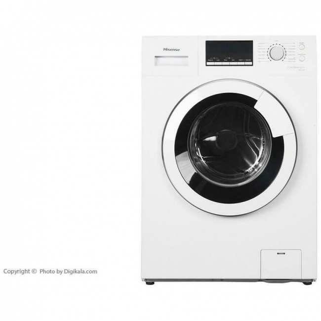ماشین لباسشویی هایسنس مدل WFU7010D ظرفیت 7 کیلوگرم