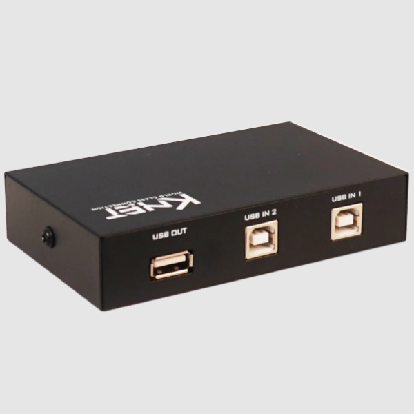سوئیچ دستی ۲ پورت USB کی نت مدل Knet K-S312