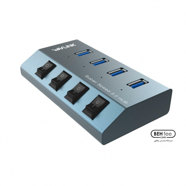 هاب USB 3.0 آداپتور دار WL-UH3049 ویولینک