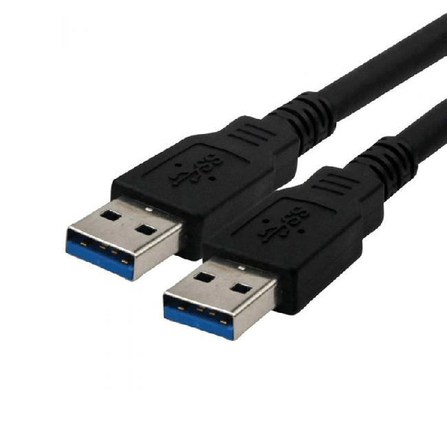 کابل لینک USB3.0 AM/AM دو سرنری بافو به طول 0.5 متر