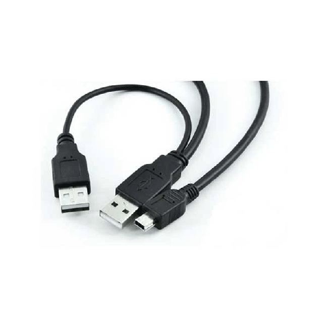 کابل تبدیل USB2.0 2 xAM به Micro بافو 75 سانتی متر
