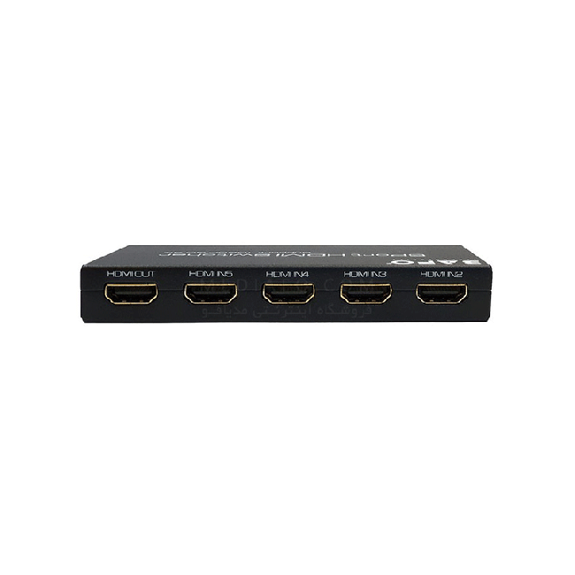 سوئیچ 5 پورت HDMI بافو مدل BF-H154