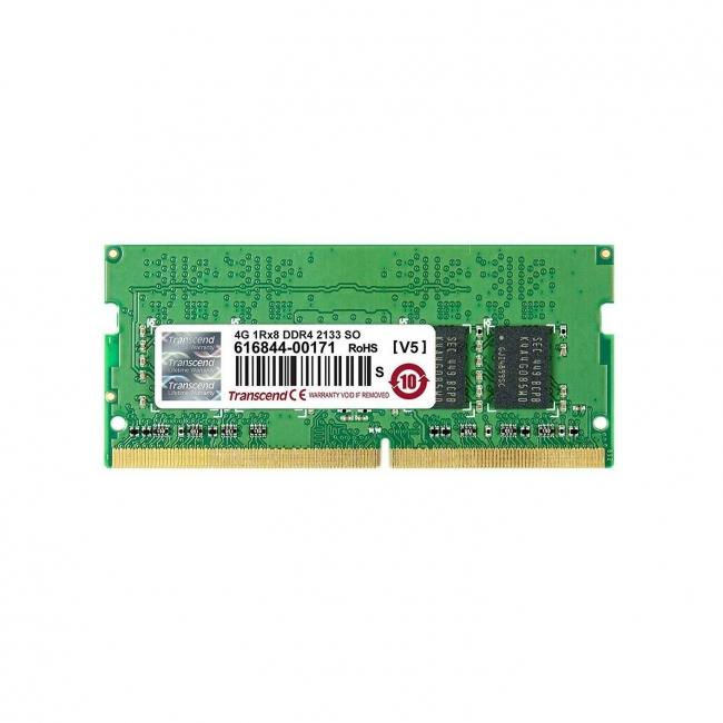 رم لپ تاپ DDR۴ ترنسند ۴ گیگابایت با فرکانس ۲۱۳۳ مگاهرتز