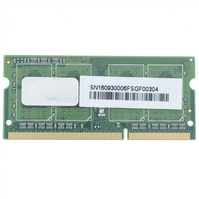 رم لپ تاپ ۴ گیگابایت کینگمکس با فرکانس ۱۶۰۰ مگاهرتز