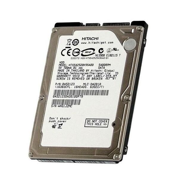 هارد دیسک لپ تاپ هیتاچی با ظرفیت ۳۲۰ گیگابایت
