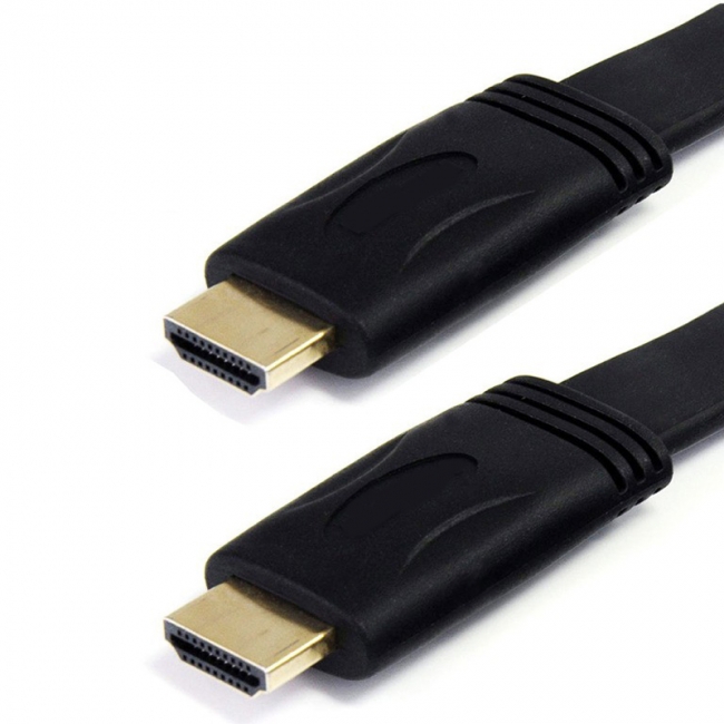 کابل تخت HDMI ورژن 1.4 به طول 50 سانتی متر