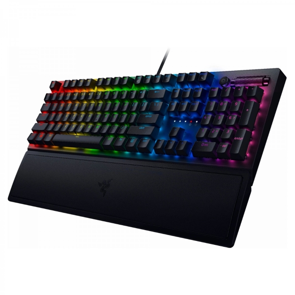 کیبورد گیمینگ ریزر مدل Razer BlackWidow V3 Mechanical Green Switch