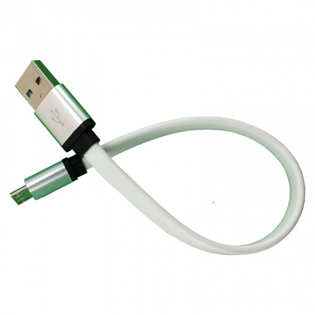 کابل شارژر و انتقال دیتا  micro usb مدل فلت