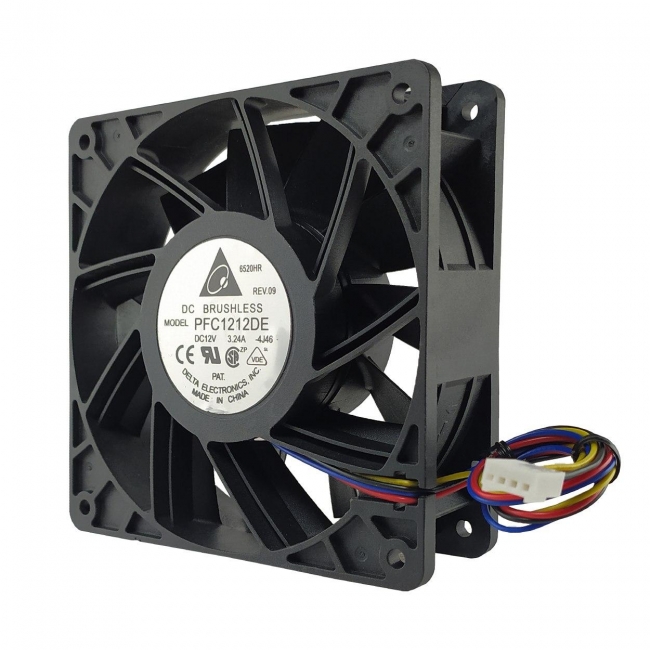 فن 12 ولت 12x12x3.8 سانتی متر 3.24 آمپر مناسب برای ماینر